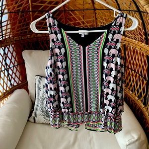 Crown and ivy elephant tank top